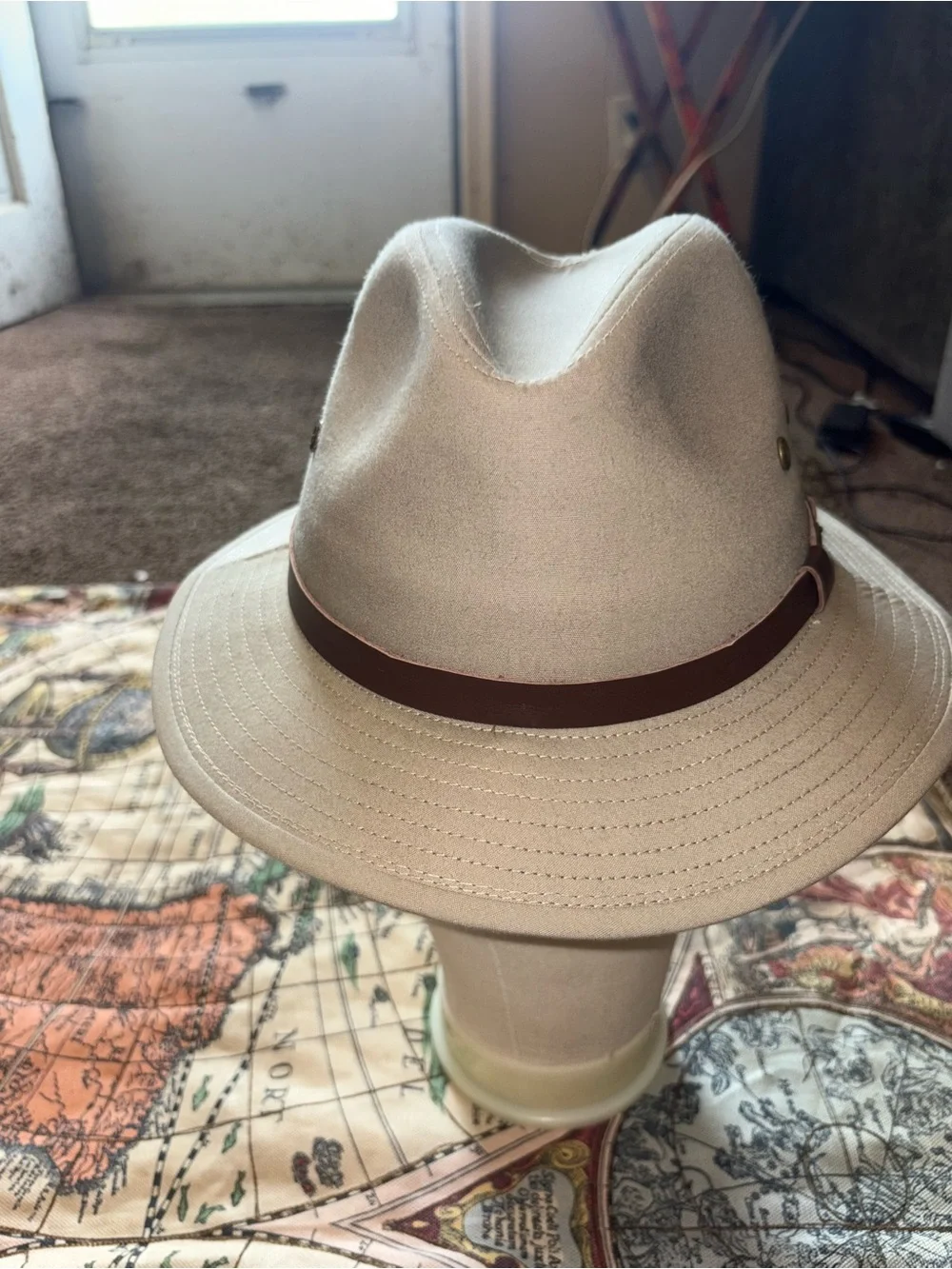 Stetson Tan and Brown Men's Hat